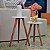 Kit 2 Mesas Pé Palito De Apoio E Lateral Sofa Mdf ou Mdp E Madeira - Imagem 8