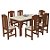 Conjunto de Mesa Estilo com 6 Cadeiras - Imagem 5