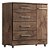 Armário Cômoda 4 Gavetas 1 Porta - Imagem 1