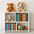 Estante Infantil Nichos Organizador Brinquedos Livros Quarto - Imagem 2