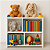Estante Infantil Nichos Organizador Brinquedos Livros Quarto - Imagem 1
