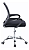 Cadeira Ergonômica Para Escritorio Estofado Preto de Mesh - Imagem 7