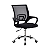 Cadeira Ergonômica Para Escritorio Estofado Preto de Mesh - Imagem 3