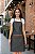 Avental Jeans Cozinha Churrasco com couro - Imagem 1