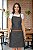 Avental Jeans Cozinha Churrasco com couro - Imagem 2