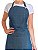 Avental  Jeans Jardineira Bolso Superior - Imagem 5