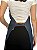 Avental  Jeans Jardineira Bolso Superior - Imagem 4