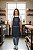 Avental Profissional CHEF Jeans com Bolso – Cozinha e Bar - Imagem 3