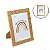 Porta Retrato de Plástico 15x20 Moldura Decorada CZ23034 - Imagem 1