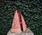 Imagem de Nossa Senhora Aparecida com manto em terracota e detalhes dourados - Imagem 8