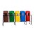 Conjunto Lixeira Basculante 60 Litros c/ Suporte - Imagem 8