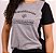 CAMISETA FEMININA BABY LOOK PRETA E CINZA CONSERVADORA - Imagem 3