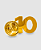 Pin 10 Metalizado - Imagem 2