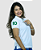 Camisa Polo Feminina em Piquet Branca - Imagem 2