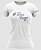 Camiseta Feminina #BoraReagir Branca - Imagem 1
