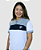 Camisa Polo Feminina - Branca, Azul e Cinza - Imagem 1