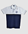 Camisa Polo Masculina - Azul e Branco - Imagem 2