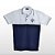 Camiseta Masculina Polo, Azul e Branco - Imagem 1