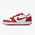 Nike Ebernon Low White University Red Black - Imagem 1