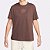 Camiseta Nike Sportswear Monogram Bordado Marrom - Imagem 1