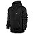 Moletom Nike Club Swoosh Solo Fleece Zíper Preto - Imagem 3