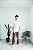 Camiseta M Basic Boxy Fit Off White - Imagem 4