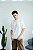 Camiseta M Basic Boxy Fit Off White - Imagem 1