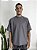 Camiseta M Basic Boxy Fit Wolf Grey - Imagem 1