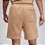 Shorts Jordan Moletom Letreiro Bege - Imagem 3