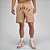 Shorts Jordan Moletom Letreiro Bege - Imagem 1