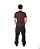 Camiseta M Basic Slim Fit Marrom - Imagem 7