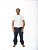 Camiseta M Basic Slim Fit Off White - Imagem 6