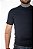 Camiseta M Basic Slim Fit Preta - Imagem 4