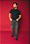 Camiseta M Basic Slim Fit Preta - Imagem 3