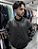 Jaqueta Bomber Basic Black Couro - Imagem 1
