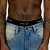 Cueca Boxer TAKE-OFF Preta - Imagem 1