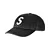 Boné Supreme Pigment Coated S Logo 6-Panel Black - Imagem 1