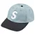 Boné Supreme Pigment Coated 2-Tone S Logo 6-Panel Denim FW25-W1 - Imagem 1