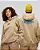 Moletom Nike X Off-White Fleece Bege - Imagem 1