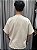 Camiseta M Basic Boxy Fit Bege Palha - Imagem 2
