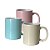 Caneca Cerâmica Colorida Fosca 325ml Sublimação - Imagem 1