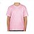 Camisetas Rosa Gola Careca 100% poliéster para Sublimação - Imagem 1