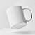 Caneca Branca Cerâmica MUG PRINT 325ML Sublimação - Imagem 1
