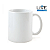 Caneca Branca Cerâmica Live 325ML Sublimação - Imagem 1
