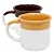 Caneca Cerâmica Vintage 380ml Sublimação - Imagem 1