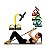 Elástico Tensão Exercícios Tubefit Yoga Pilates Musculação - Imagem 1