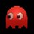 Luminária Abajur Fantasma Vermelho Pac Man - Fantasminha - Imagem 4