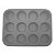 Forma De Silicone P/ Cupcake Petit Gateau Empada / Assadeira - Cinza - Imagem 3