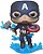 Boneco Funko Pop Avengers Endgame Capitão America Mjolnir 573 - Imagem 2