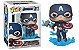 Boneco Funko Pop Avengers Endgame Capitão America Mjolnir 573 - Imagem 1